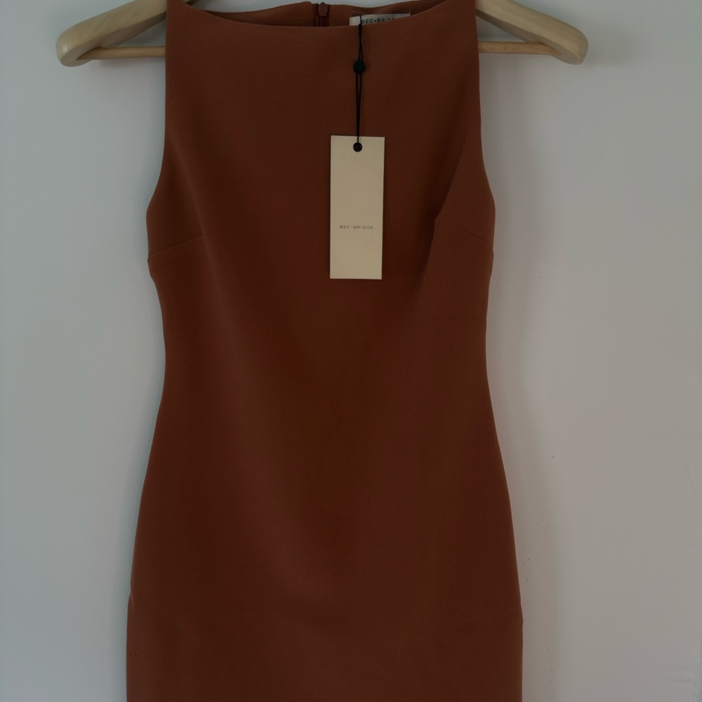 bec + bridge Brown Mini Dress